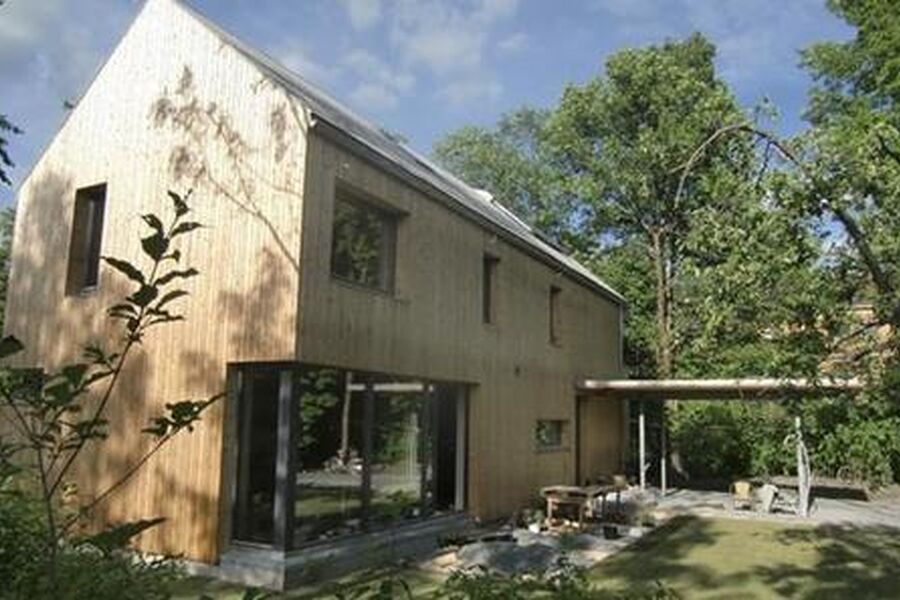 Villa Stoknes er Oslos første bolighus i passivhusstandard. Foto: Arkitektnytt