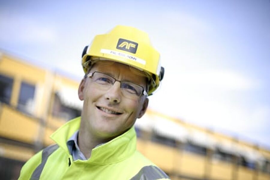 - Hardt arbeid gir resultater, sier Pål Egil Rønn, konsernsjef i AF Gruppen.