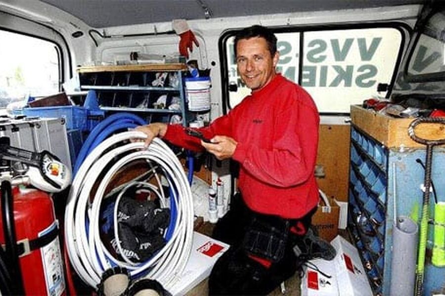 Rørmakeren AS og andre håndverkere i Bergensområde melder om fulle ordrebøker igjen. (Illustrasjonsfoto)