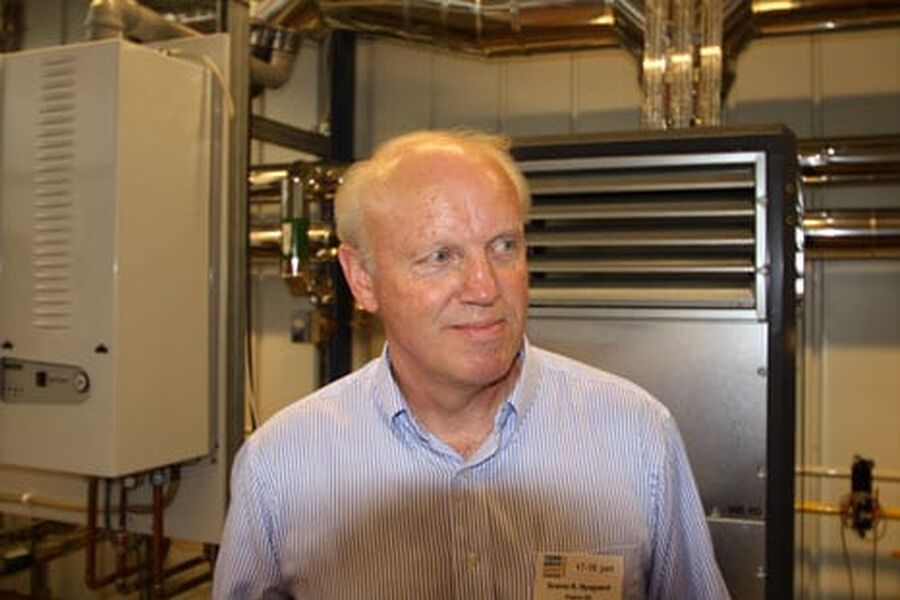 Daglig leder i Fremo AS i Stavern, Sverre R. Nyegaard er fornøyd med utviklingen i den tradisjonsrike bedriften. (Foto: Jon Henriksen)