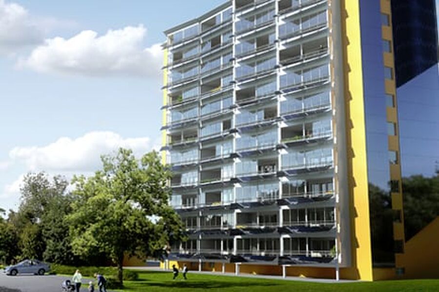 Etter planen skal ventilasjonssystemet skiftes til balansert ventilasjon. Da kommer det like mye frisk luft inn i bygget som det går gammel ut.