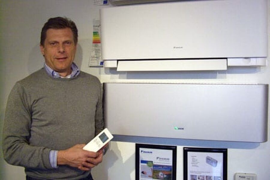 - Daikin har vært flinke til å lytte og ta hensyn til våre innspill, selv om Norge er et lite marked mener Erik Dahl i Friganor.