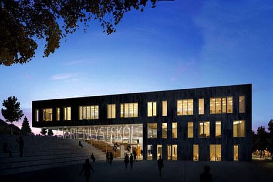 Marienlyst skole blir Norges første passivhusskole skal stå ferdig til skolestart høsten 2010.