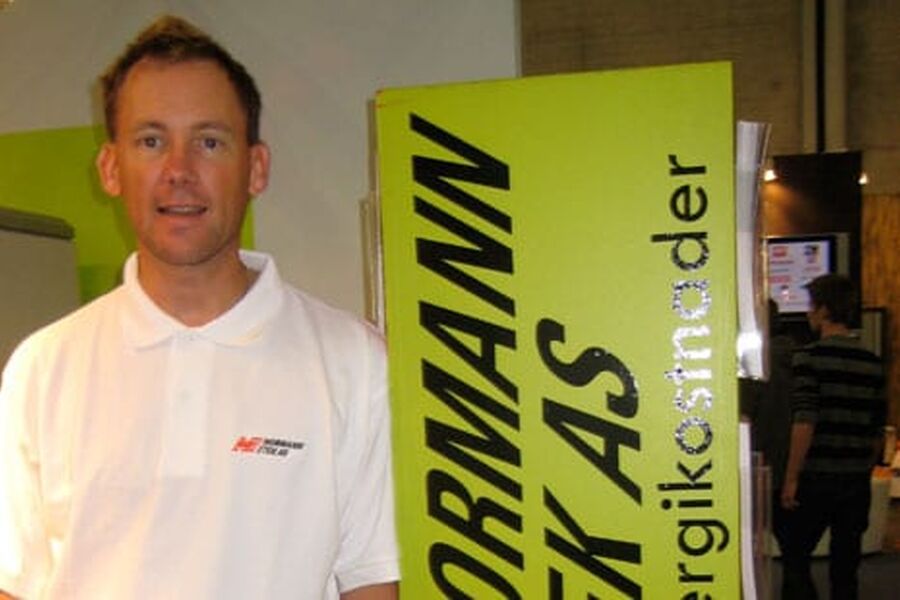 Produktsjef Trond Ophus i Normann Etek AS ønsker mer fokus på varmepumper og inviterer derfor til åpent hus i firmaets lokaler 6.mai.