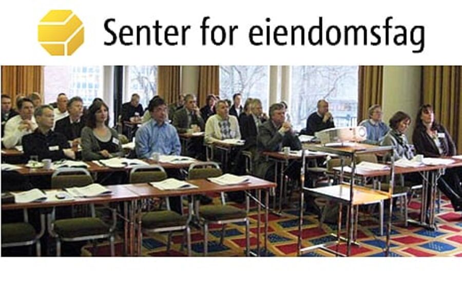 Fra Senter for eiendomsfag.