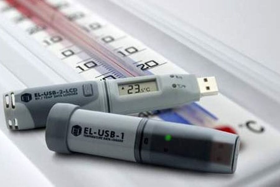 Tempraturlogger for inneklima.