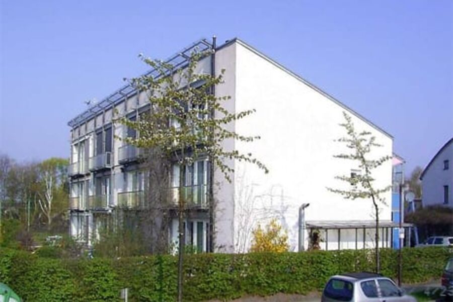 Dette er det velkjente originale passivhuset i Darmstadt i Tyskland, bygget i 1990. Foto: Passivhaus Institut