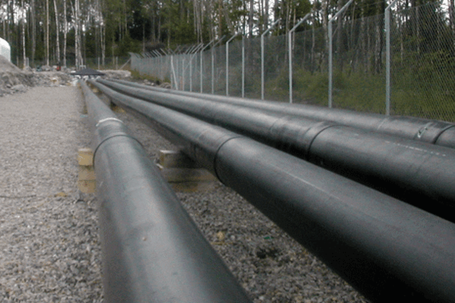 Illustrasjonsfoto fjernvarmerør.