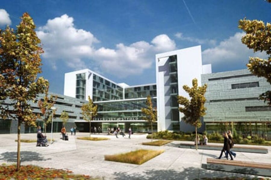 Det siste store oppdraget COWI har sikret seg å prosjektere det nye sykehuset i Østfold. Her vil det bli benyttet medarbeidere fra andre COWI kontoer i Norge i tillegg til de ansatte i Fredrikstad.