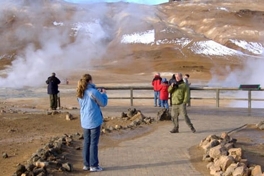 Island skal ifølge ny undersøkelse være verdens grønneste land. Foto: Per Henriksen