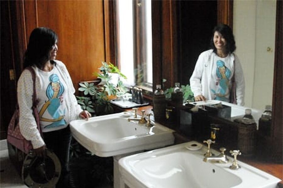 Eleganse fra 1901 i hotellet The Strand i Yangon i Burma. Foto: Per Henriksen