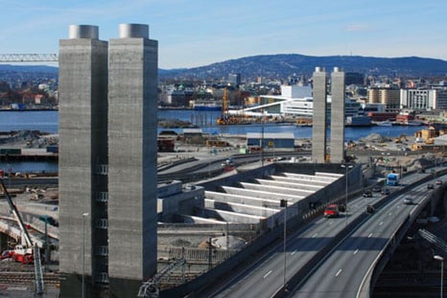 Tårnene i Bjørvika.