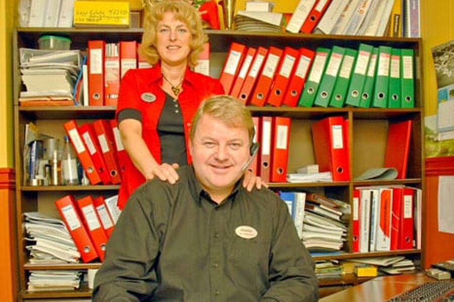 Hilde og Bjørn Jensen er 3. Generasjons rørleggere som driver Comfort Strømsø Varme & Sanitær AS i Drammen. Neste år feirer bedriften 80 år. (Foto: Jan H. Kalvik)