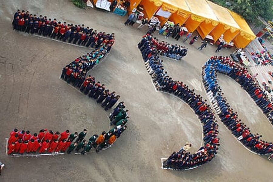 I morgen - 24. oktober mobiliseres det til en internasjonal aksjonsdag med krav om å senke nivået av klimagasser i atmosfæren til 350 ppm*.