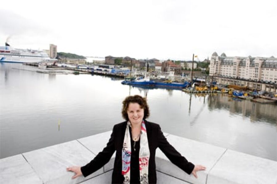 Nærings- og handelsminister Sylvia Brustad. Foto: Scanpix