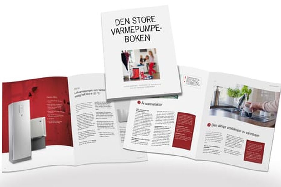Gratis varmepumpebok i ny utgave nå.