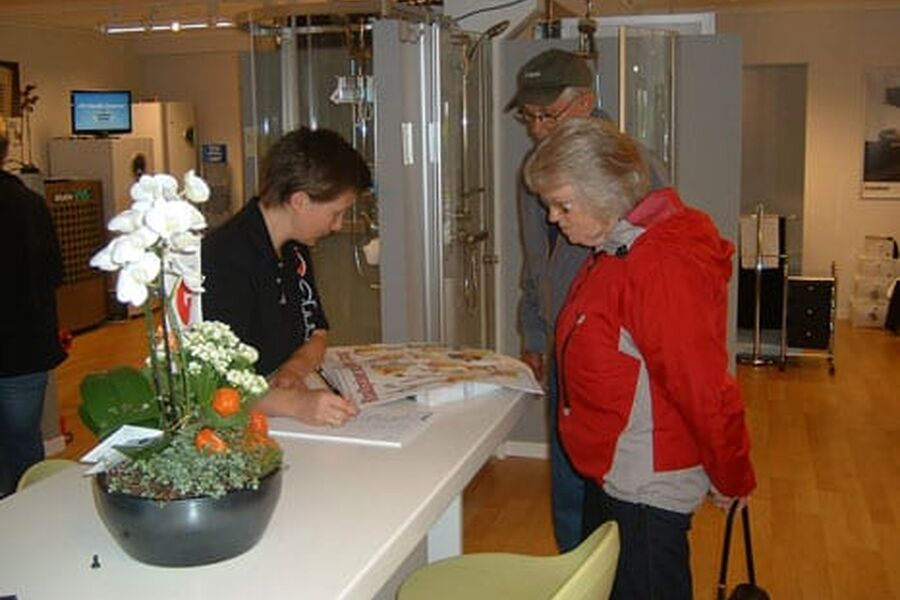 Den nye butikken Comfort Molde VVS har blitt tatt godt mot av kundene.