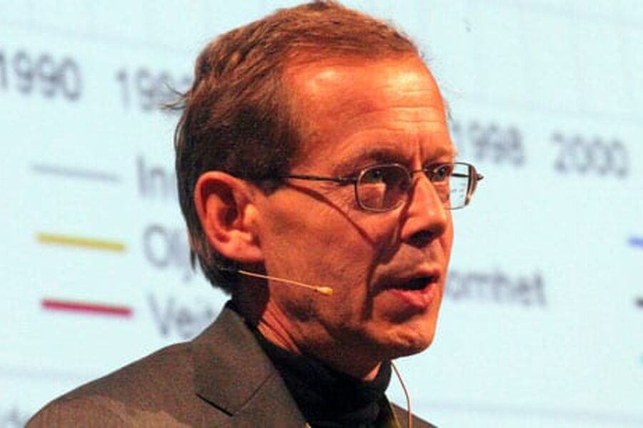 Med statsråd Magnhild Meltveit Kleppa i salen tro Ciceros Knut Halvor Alfsen til med kritikk av Staten. (Foto: Kaia Means)