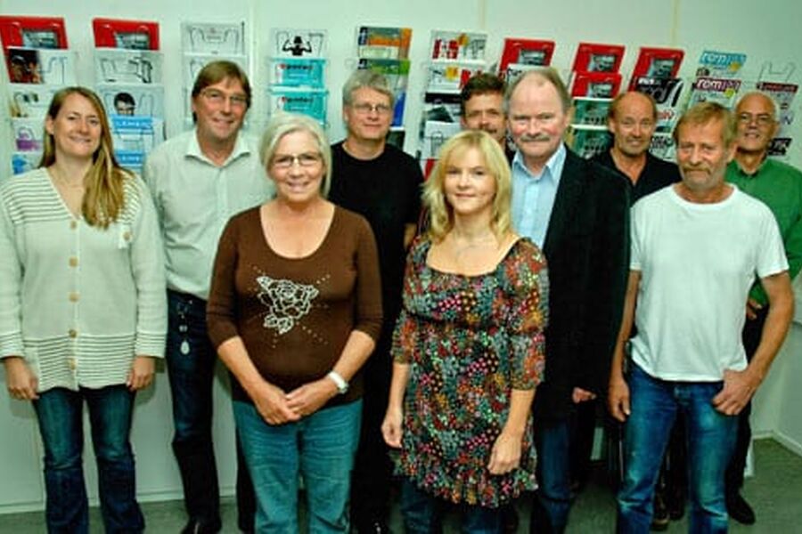 En kompakt organisasjon står på for å sikre logistikken og en forsvarlig inntjening. (Foto: Jan H. Kalvik)