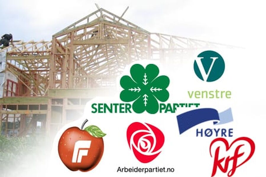 Positive svar fra politiske partier hva de vil gjøre for byggenæringen.