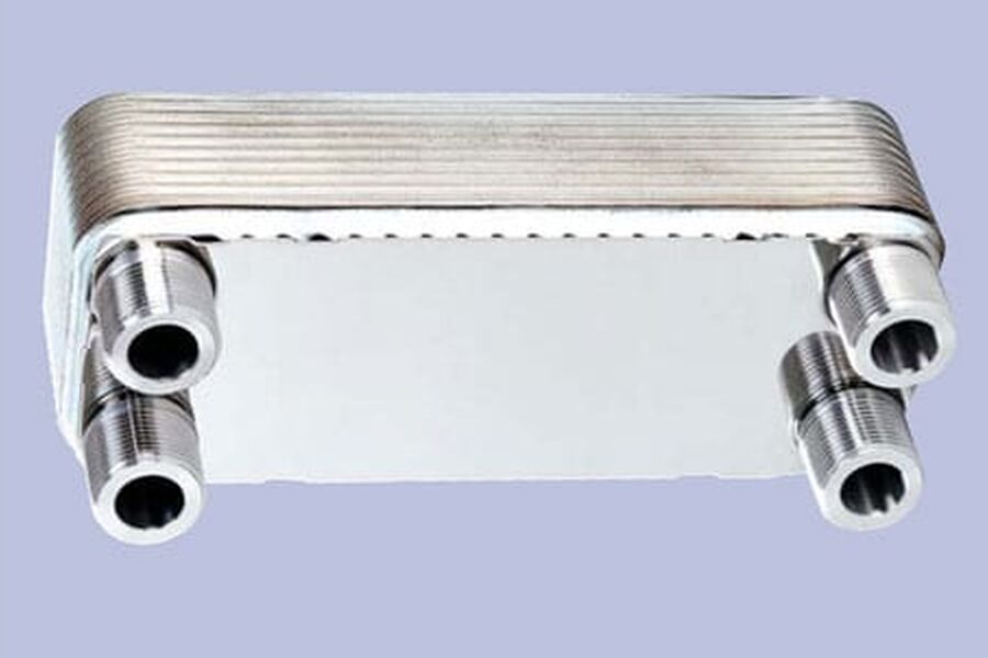 Illustrasjonsfoto av en Alfa Nova helloddet platevarmeveksler.