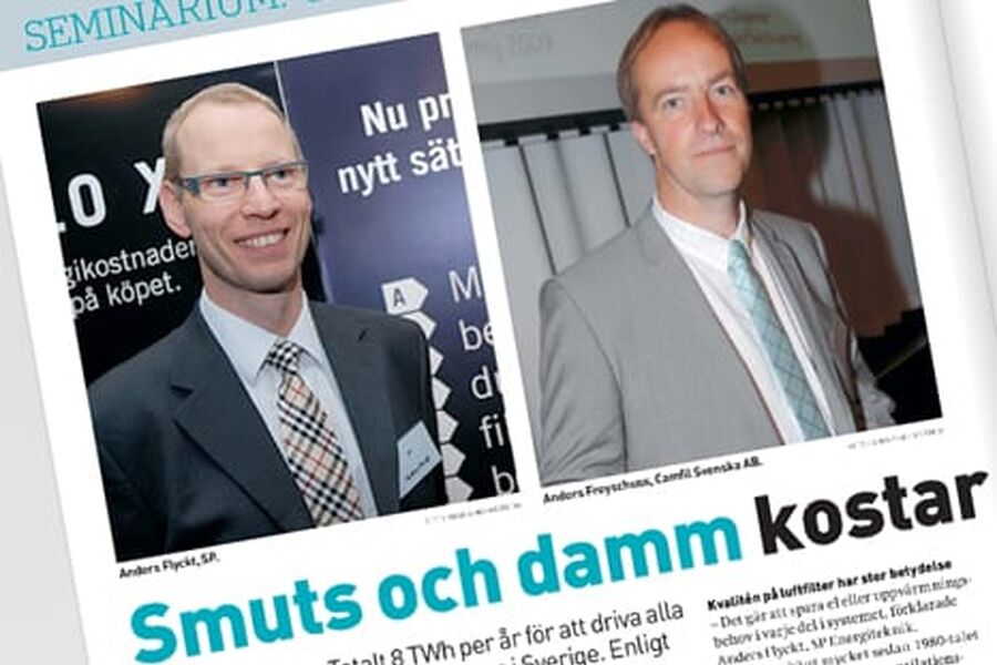 Faksimile fra svenske VVS-Forum E-magasin.