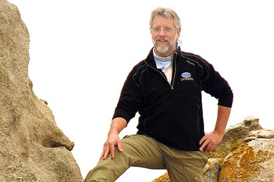 Vegard Ottesen, daglig leder i Interfil er glad i frisk, sunn luft, både ute i naturen og inne. Foto: Privat