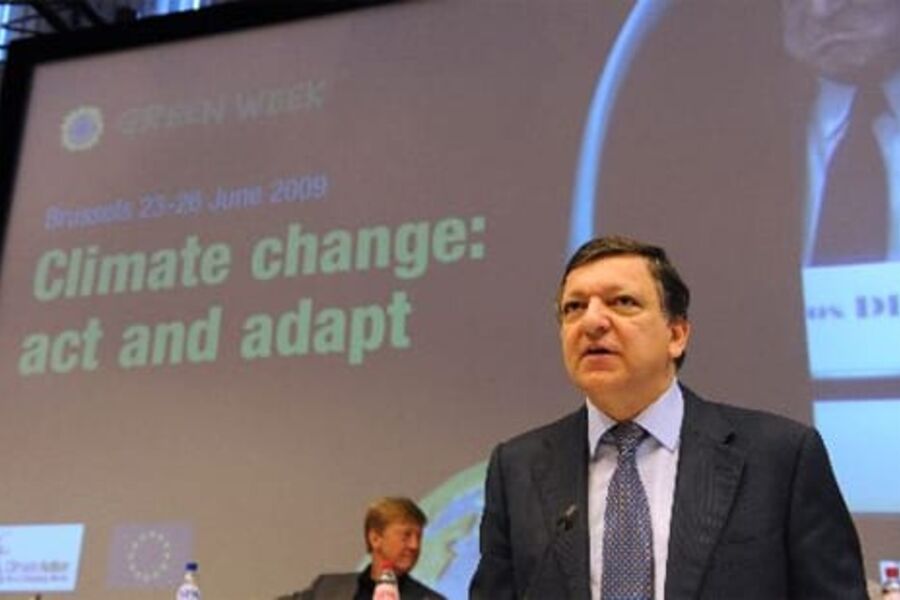 President i EU, José Manuel Barroso ved avslutningen av Green Week. Foto: EU-kommisjonen.