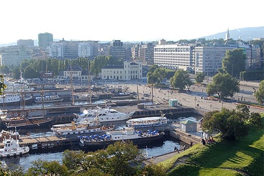 Illustrasjonsfoto fra Vika i Oslo.