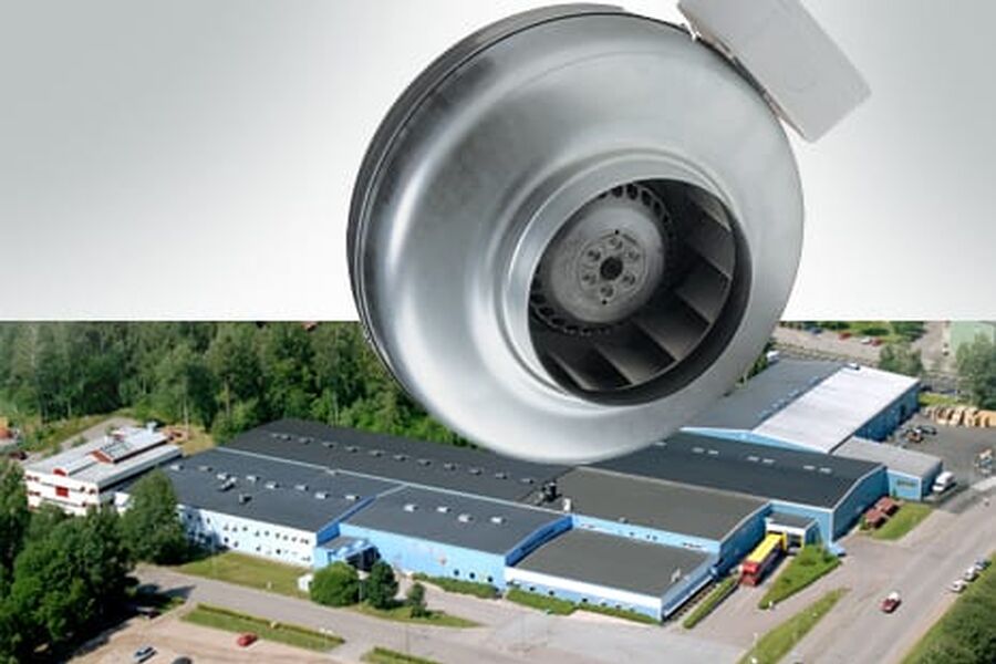 Beam Östbergs fabrikk i Sverige.