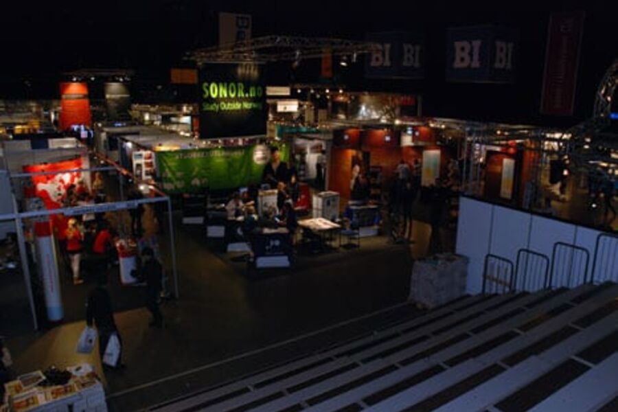 Fra Utdanningsmessen Utdanning og Yrke i Oslo Spektrum.