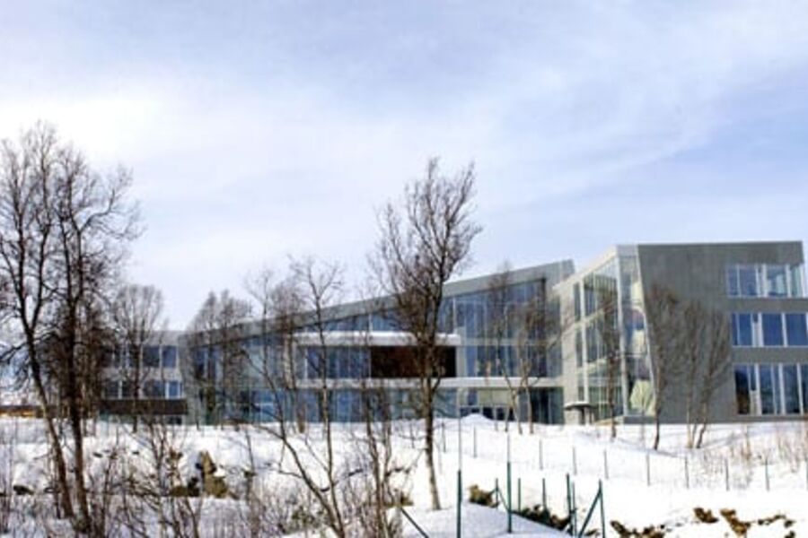 Breivang videregående skole er av prosjektene AS Nord Klima har utført i den senere tid. Foto Ariktektguidene.