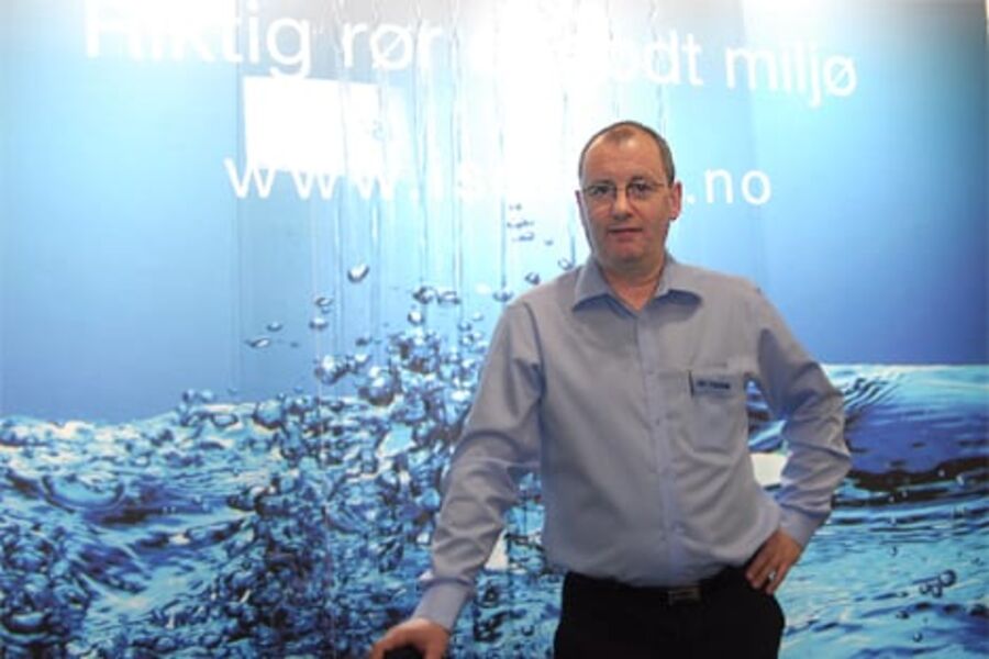 Daglig leder Geir Kåre Kroken i Isoterm. Foto: Per Henriksen