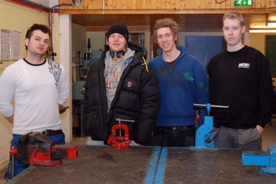 Elever fra Sogn videregående skole.