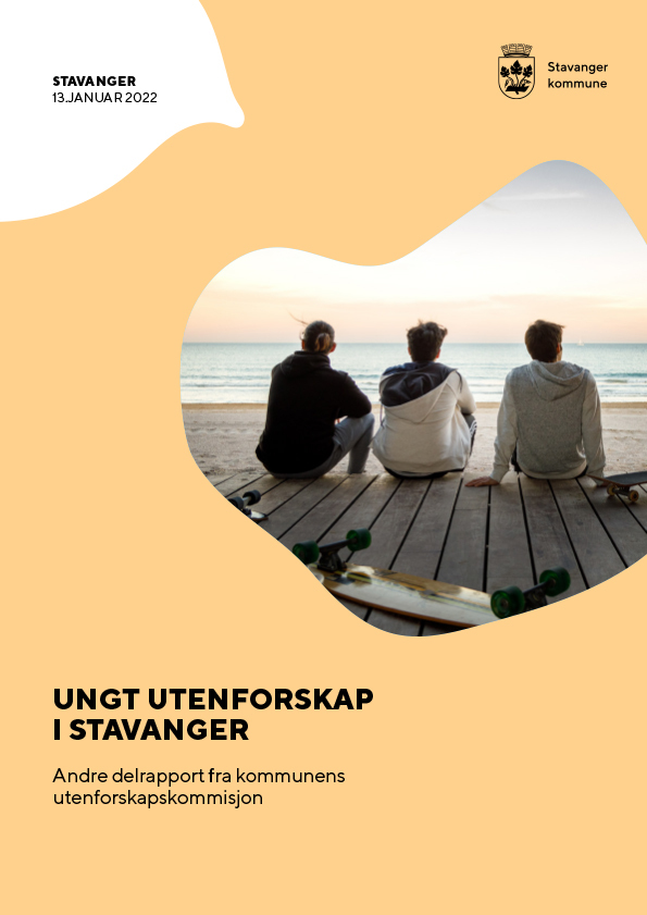Forsiden til rapport om ungt utenforskap i Stavanger