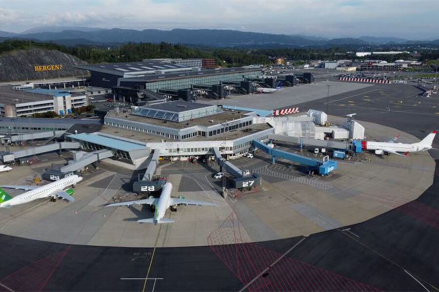 Bergen Lufthavn, Flesland. 