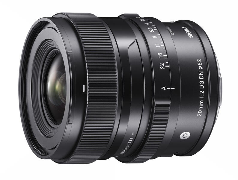 SIGMA-20mm-F2-DG-DN-Contemporary---Horizontal-without-hood,-angled