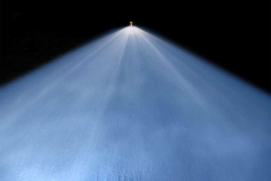 Illustrasjon vanntåke