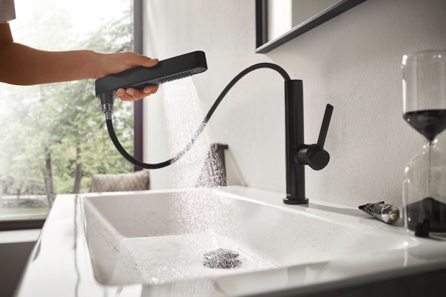 Det nye servantarmaturet hansgrohe Finoris.