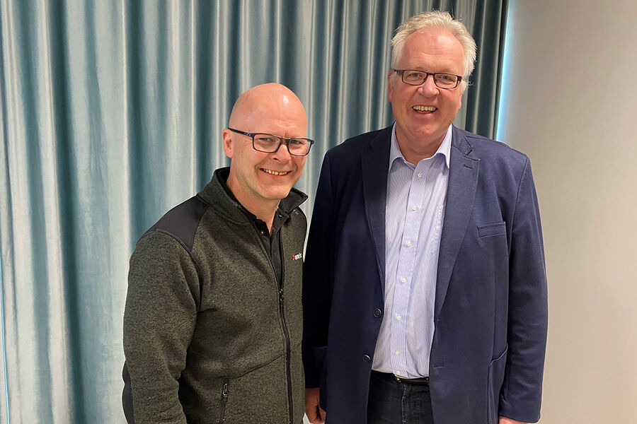 Atle Roaldstveit og Knut Sveen YC Rør AS. 