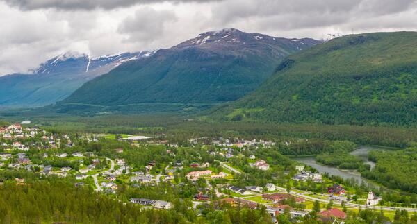 Oversiktsbilde Setermoen