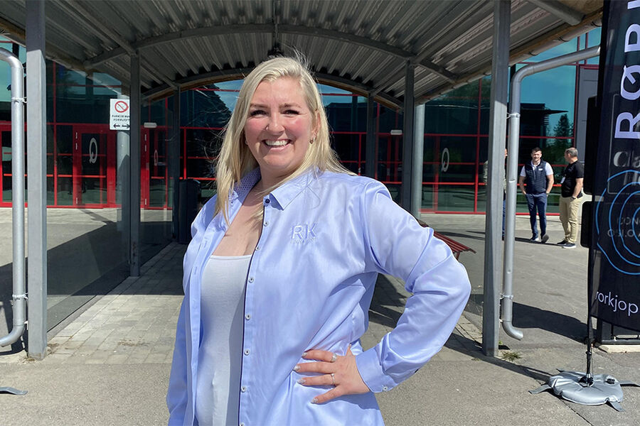 Rørleggermester Tina Karoline Hansen er daglig leder og eier av den solide rørleggerbedriften Rør & Kjøkken i Oslo. Foto: Rune Midtskogen