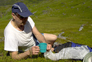 Bølemarsj 2007 - Sigurd har matpause