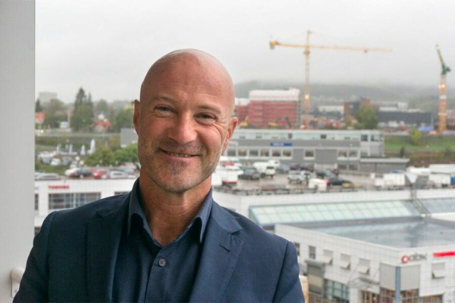 Divisjonsdirektør i Ahlsell, John Thomas Blandhoel. Foto Ahlsell