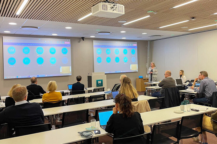 Både de som møtte fysisk og de som var med digitalt fikk stille spørsmål og komme med innspill til Alice Gaustad og Miljødirektoratet.