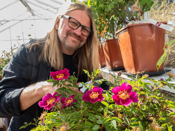 Isidor Åstrøm fotografert av Arne Glomdal