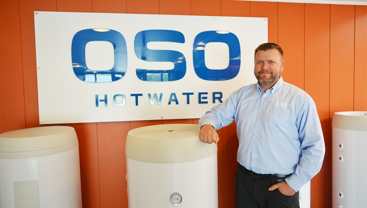 OSO Hotwaters administrerende direktør Roy André Magnussen gleder seg over den gode utviklingen og veksten selskapet kan vise til inne i sitt nittiende år. – Jeg er stolt av å kunne være en del av dette industrieventyret, hvor eierne hele tiden har satset på verdiskapning og produksjon i Norge, sier han til VVSforum.