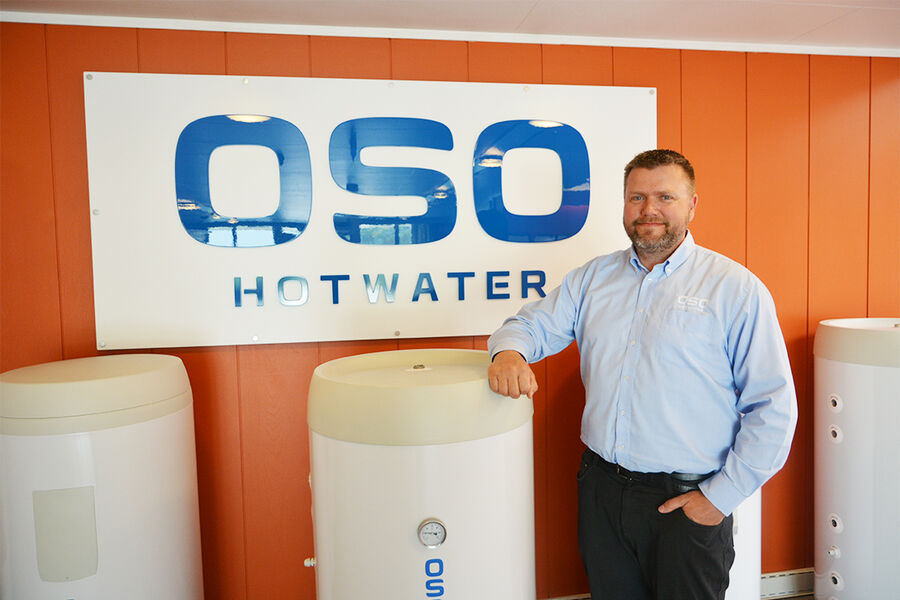 OSO Hotwaters administrerende direktør Roy André Magnussen gleder seg over den gode utviklingen og veksten selskapet kan vise til inne i sitt nittiende år. – Jeg er stolt av å kunne være en del av dette industrieventyret, hvor eierne hele tiden har satset på verdiskapning og produksjon i Norge, sier han til VVSforum.
