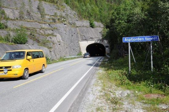Aspfjordtunnelen, foto Saltenposten