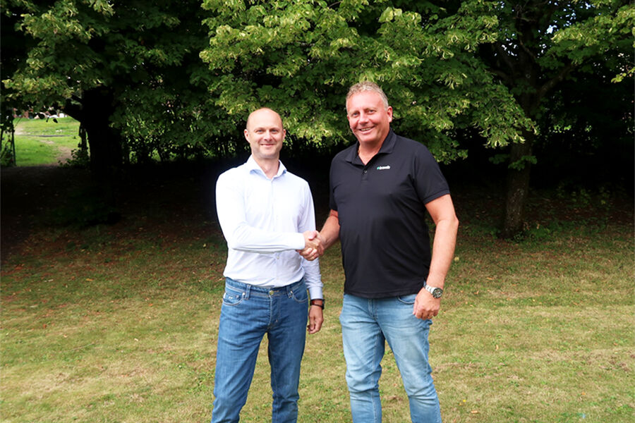 På bildet ser vi Thomas Kollshaugen (t.v) og Øyvind Hagen.  